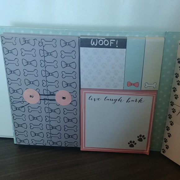 Puppy themed note pad set - Picture 3 of 4